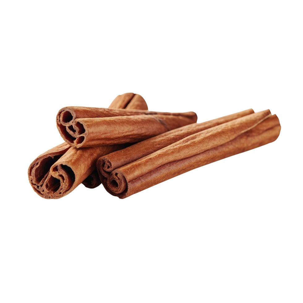 Cinnamon sticks on Transparent background png