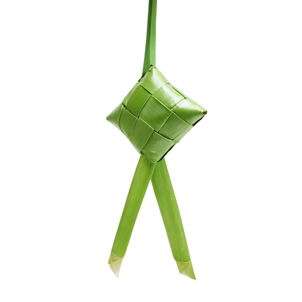 Ketupat or rice dumpling on Transparent background png