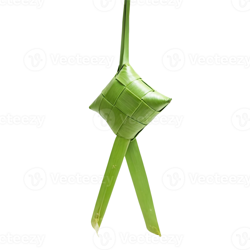 Ketupat or rice dumpling on Transparent background png