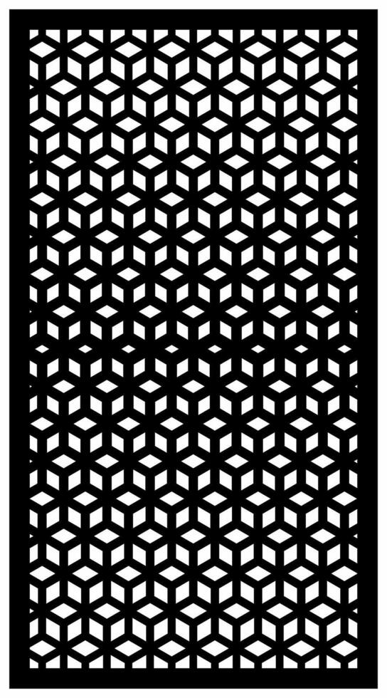 Black and white abstract triangle motif vector