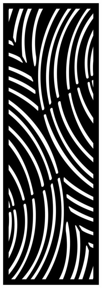 laser cutting motifs for partitions, fences and facades vector