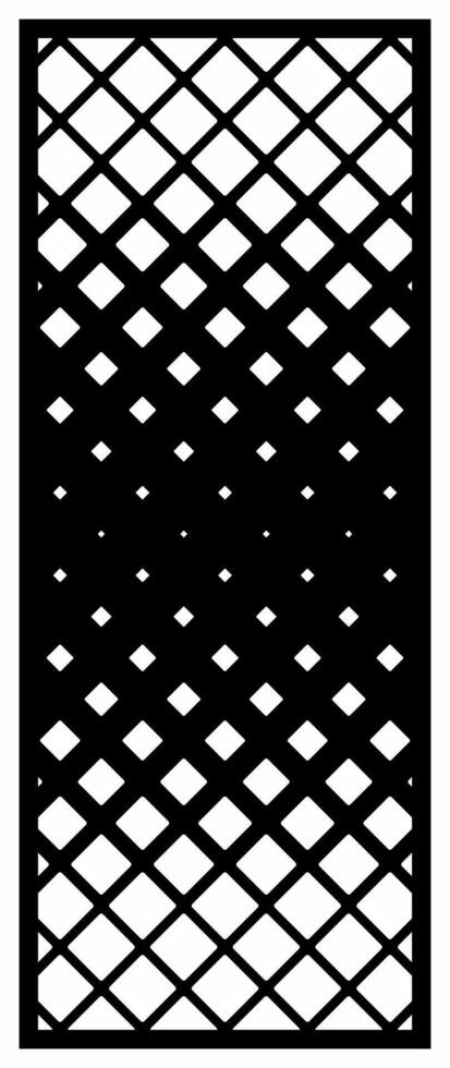 abstract square motif laser cutting vector