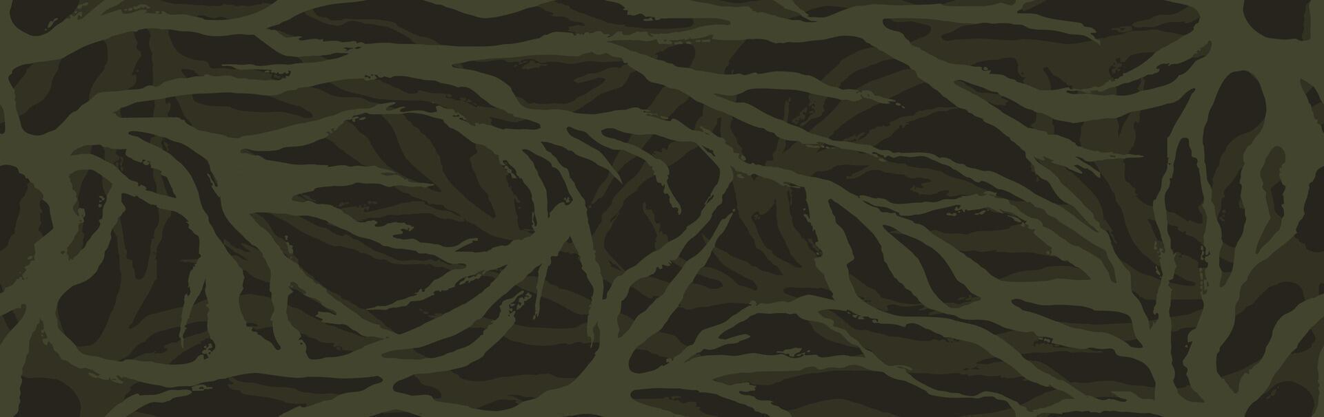 Zebra print urban camouflage design, modern fashion design with animal striped and spotted shapes. Camo military fashionable pattern. Green fabric texture vector