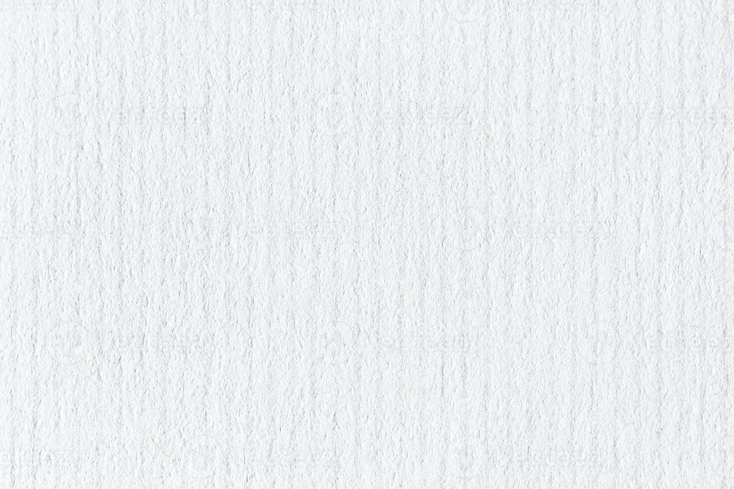Rough white paper surface with vertical stripes pattern as texture, background photo