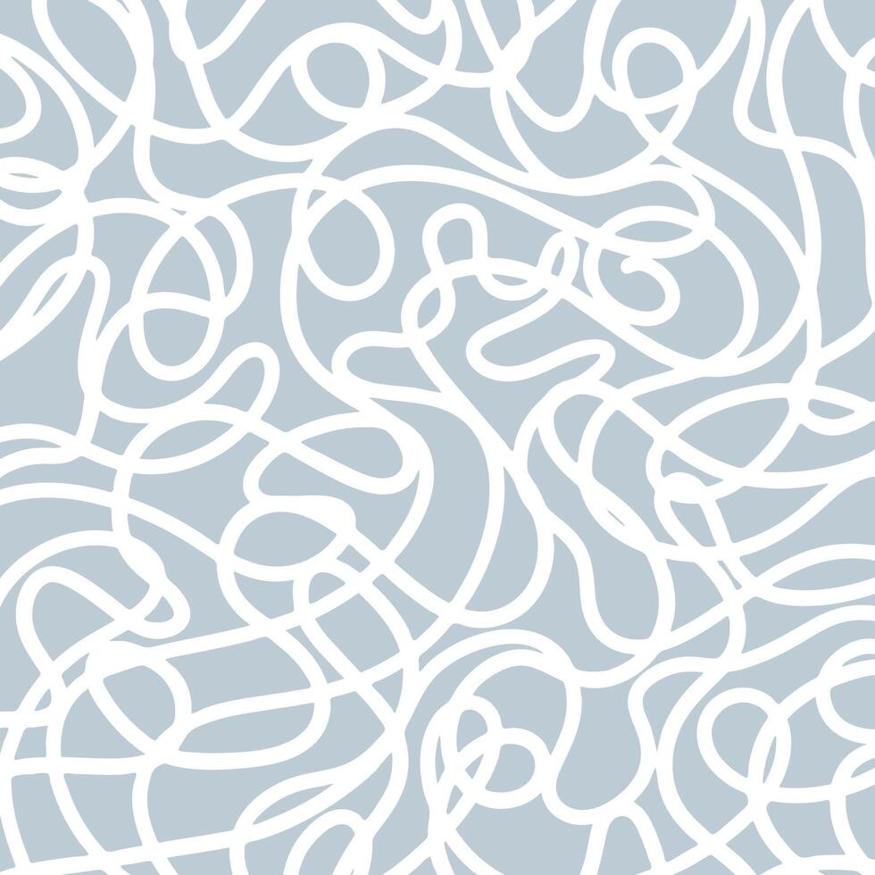Abstract background with scribbled doodle pattern design vector