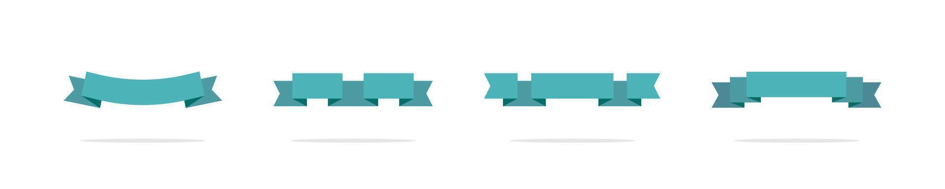 Ribbons. Ribbon banners set. Ribbon Vectors. EPS 10 vector
