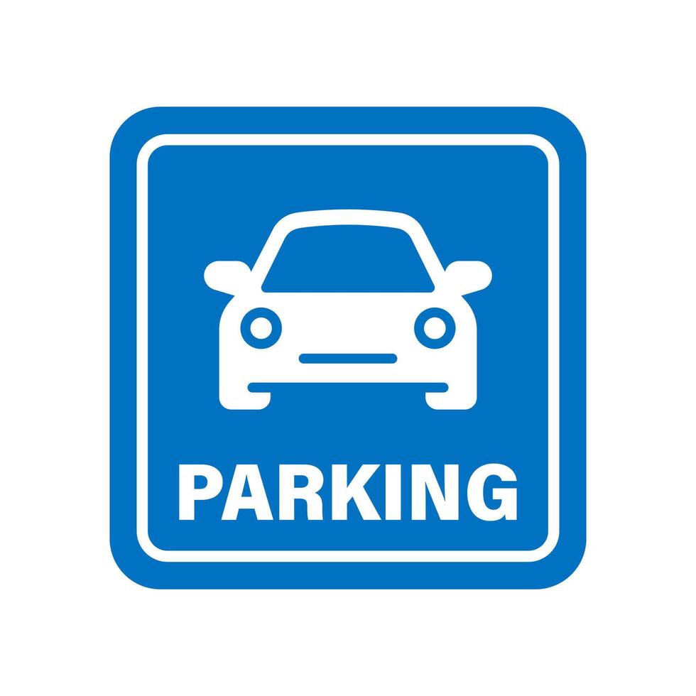 Parking symbol. Parking area icon. Parking signs. Parking vector