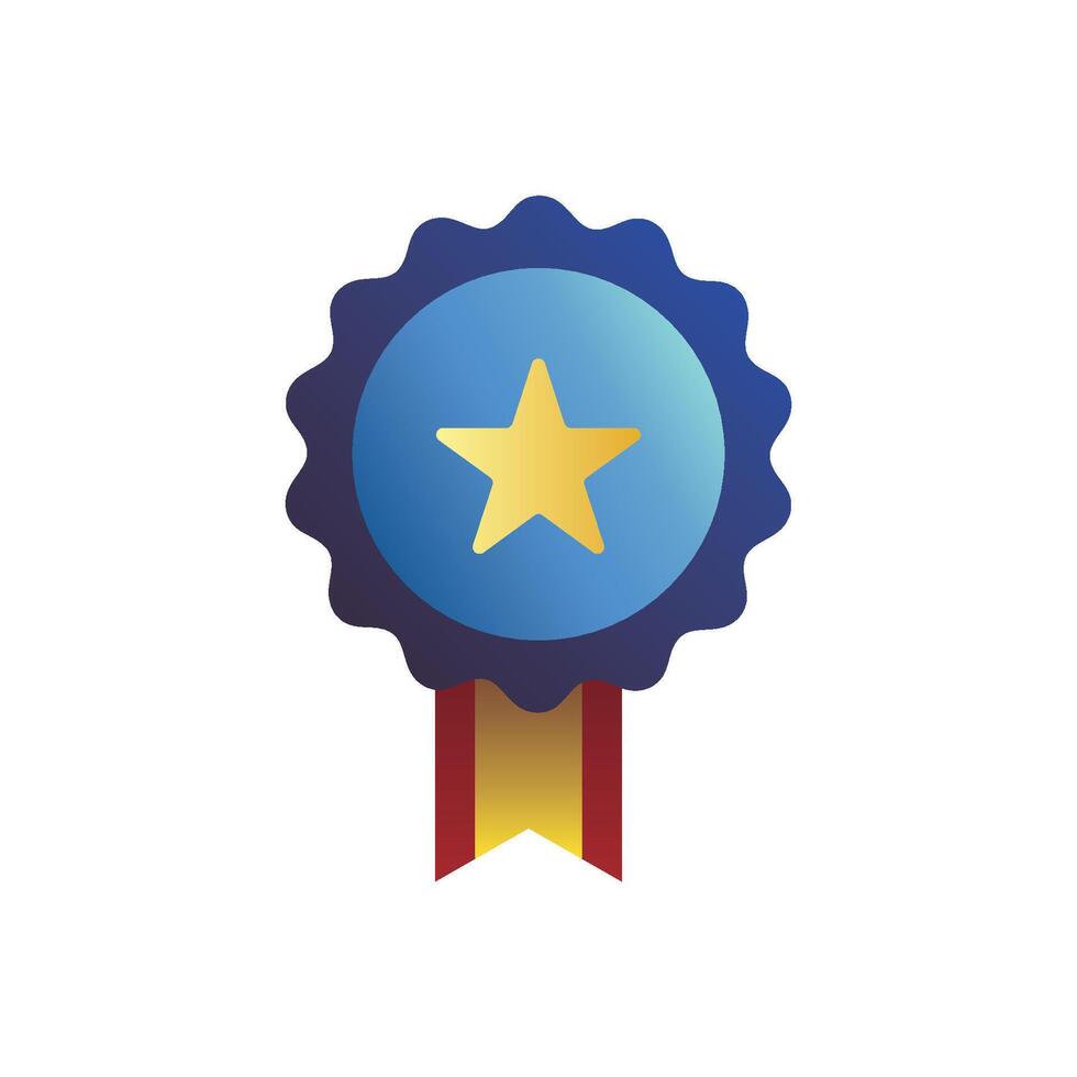 approved icon, checking quality sign and symbol. Medal with check mark for computer, web and mobile app. vector