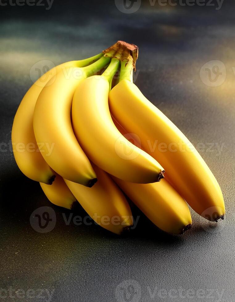 Close-up shot of group of bananas. flat lay. full frame. background concept. top of views. photo