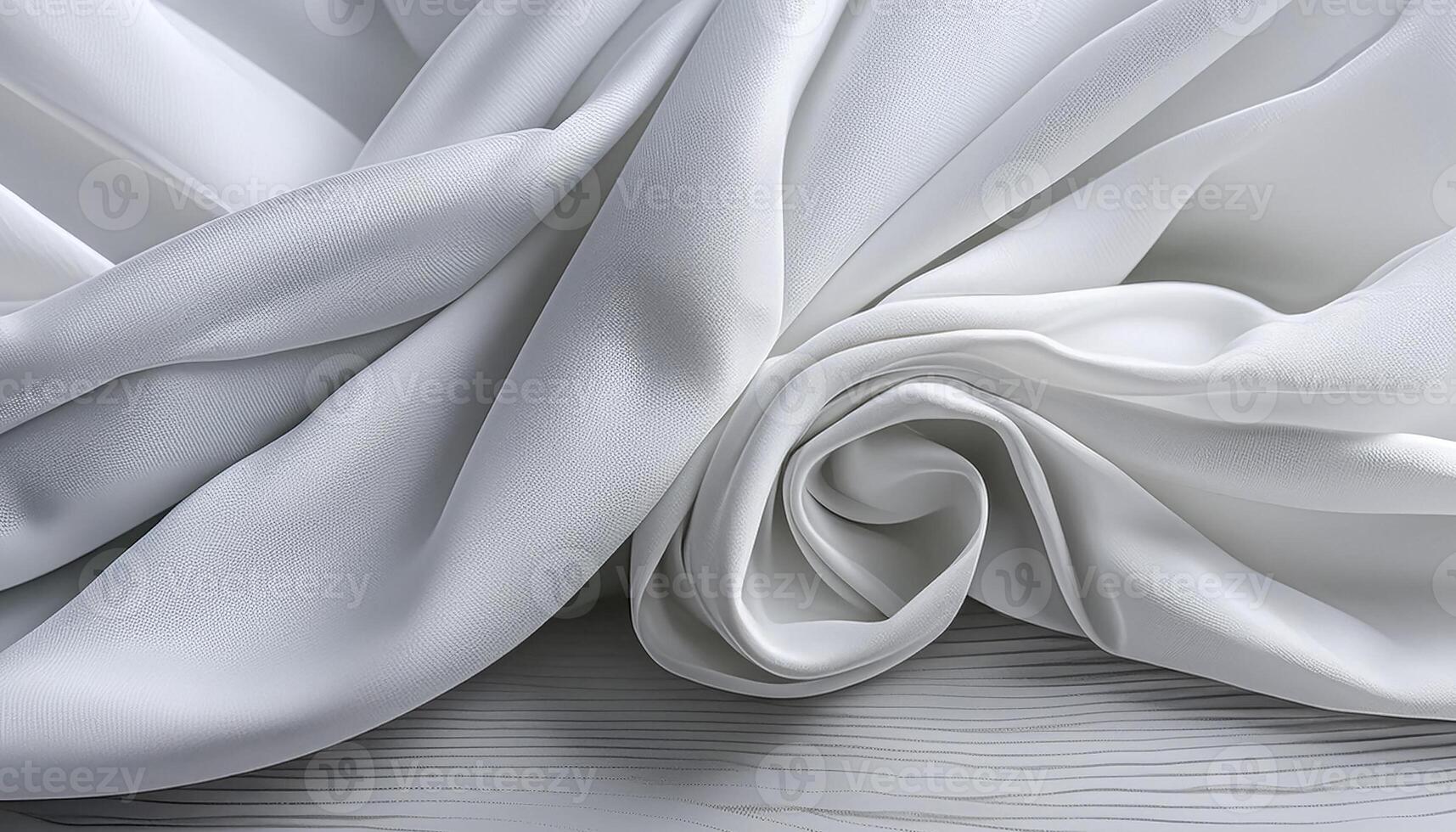 White Linen Cloth Folds Texture photo