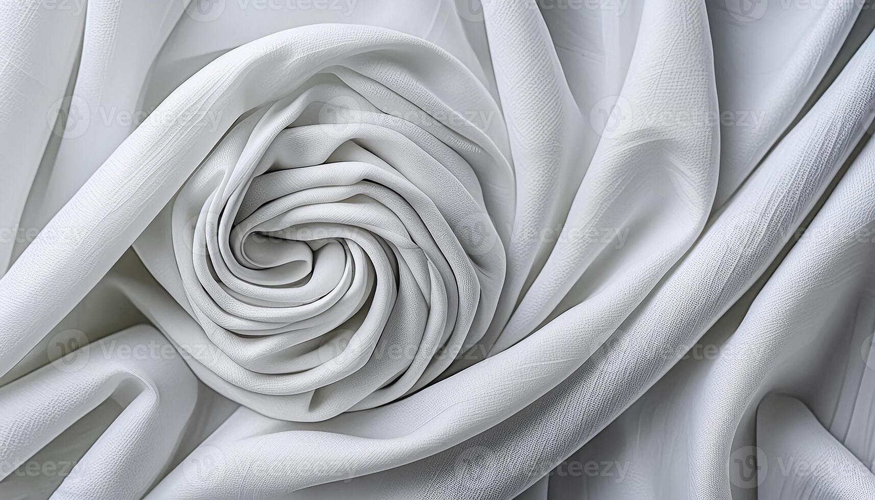 White Linen Cloth Folds Texture photo