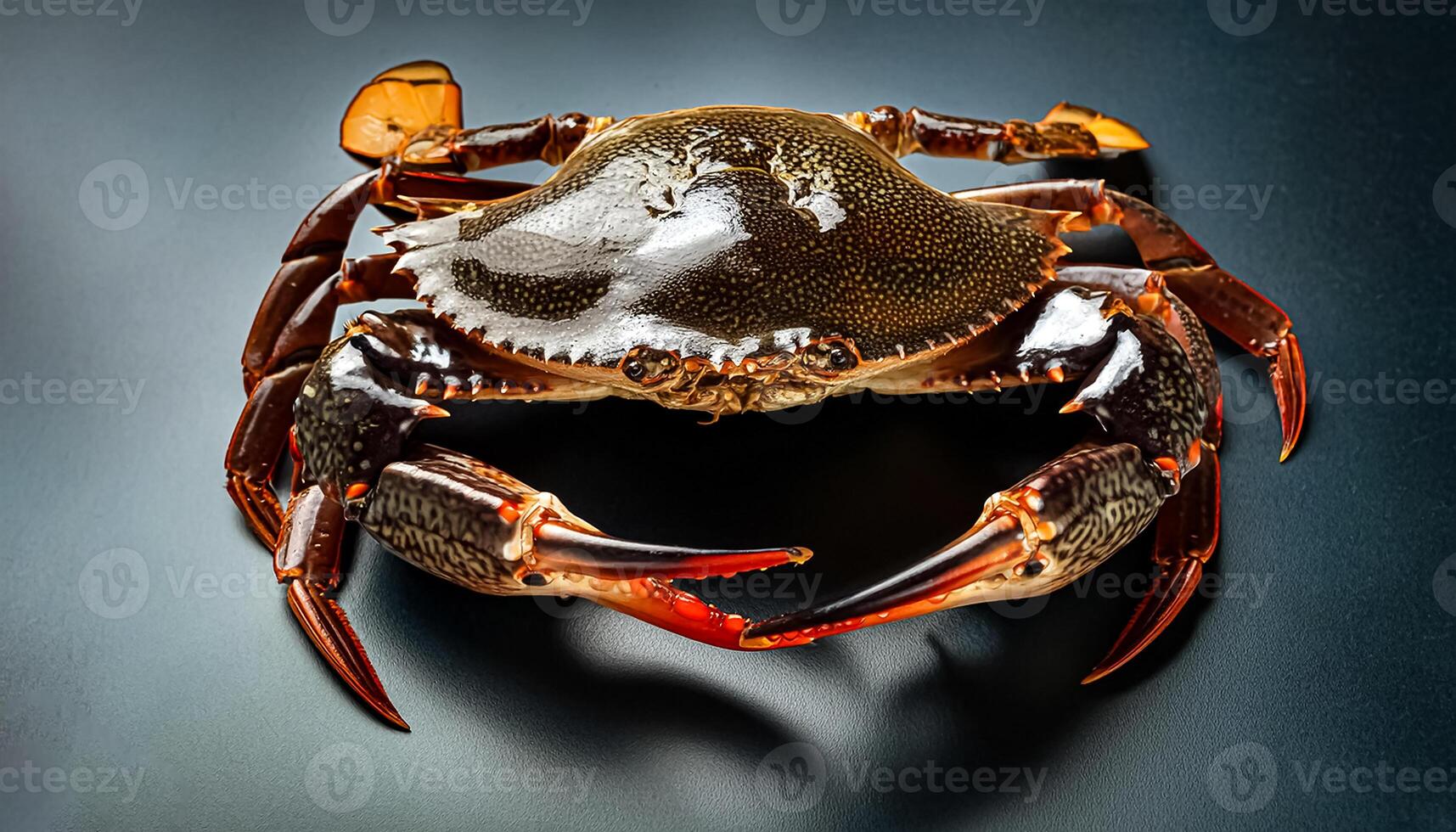 seafood concept. Fresh Big crab photo