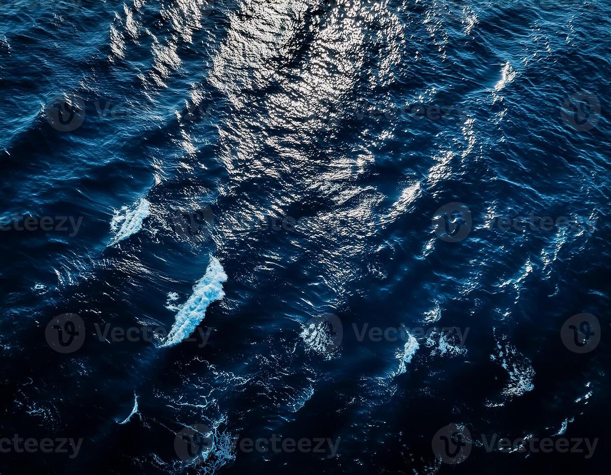 empty abstract sand beach with palm leaf shadow and transparent water wave from above, blank background banner for travel, vacation and wellbeing with copy space. top of views, aerial views. photo
