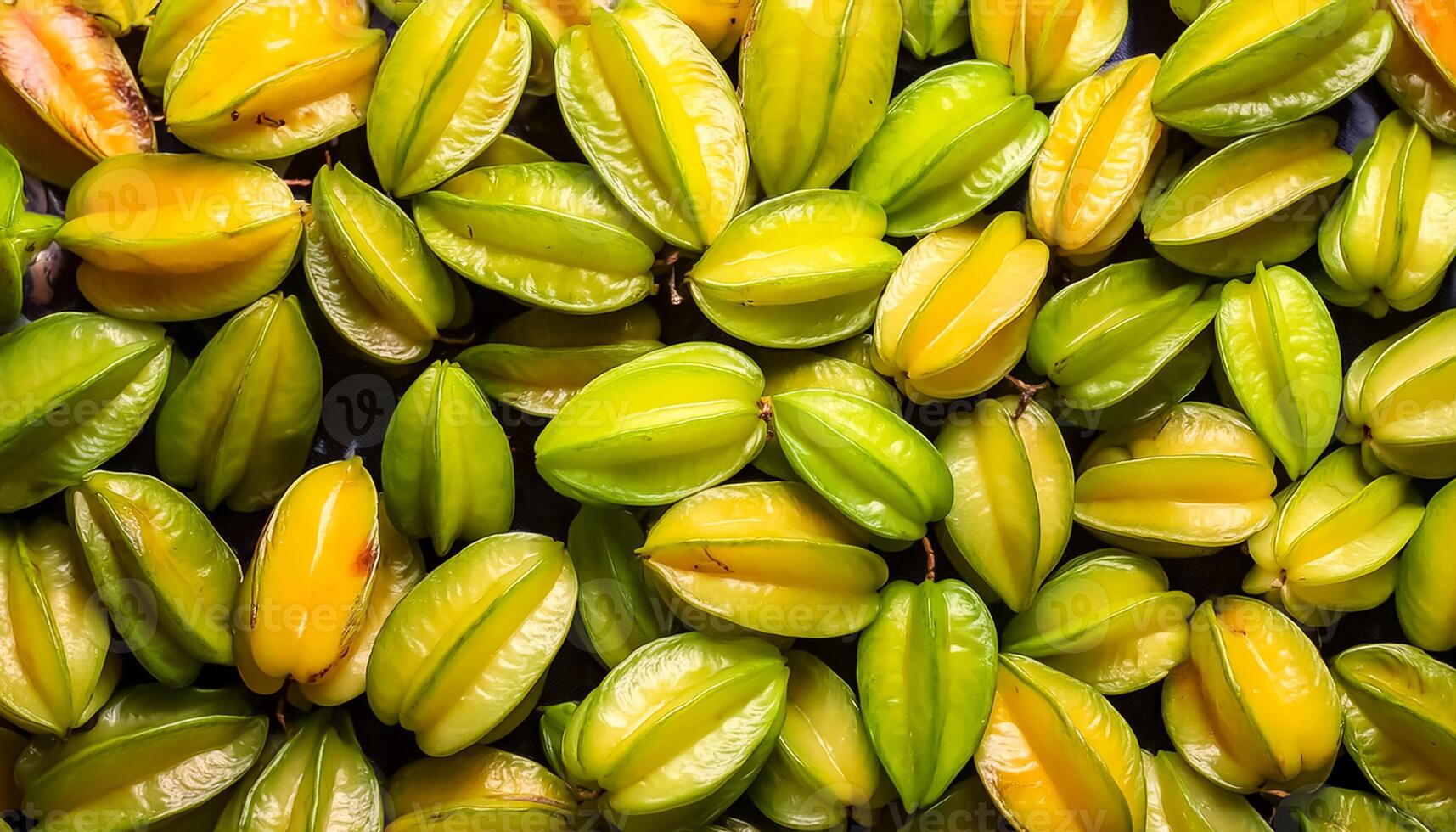 Photo star fruit, a fruit that tastes sour, and is rich in health benefits.