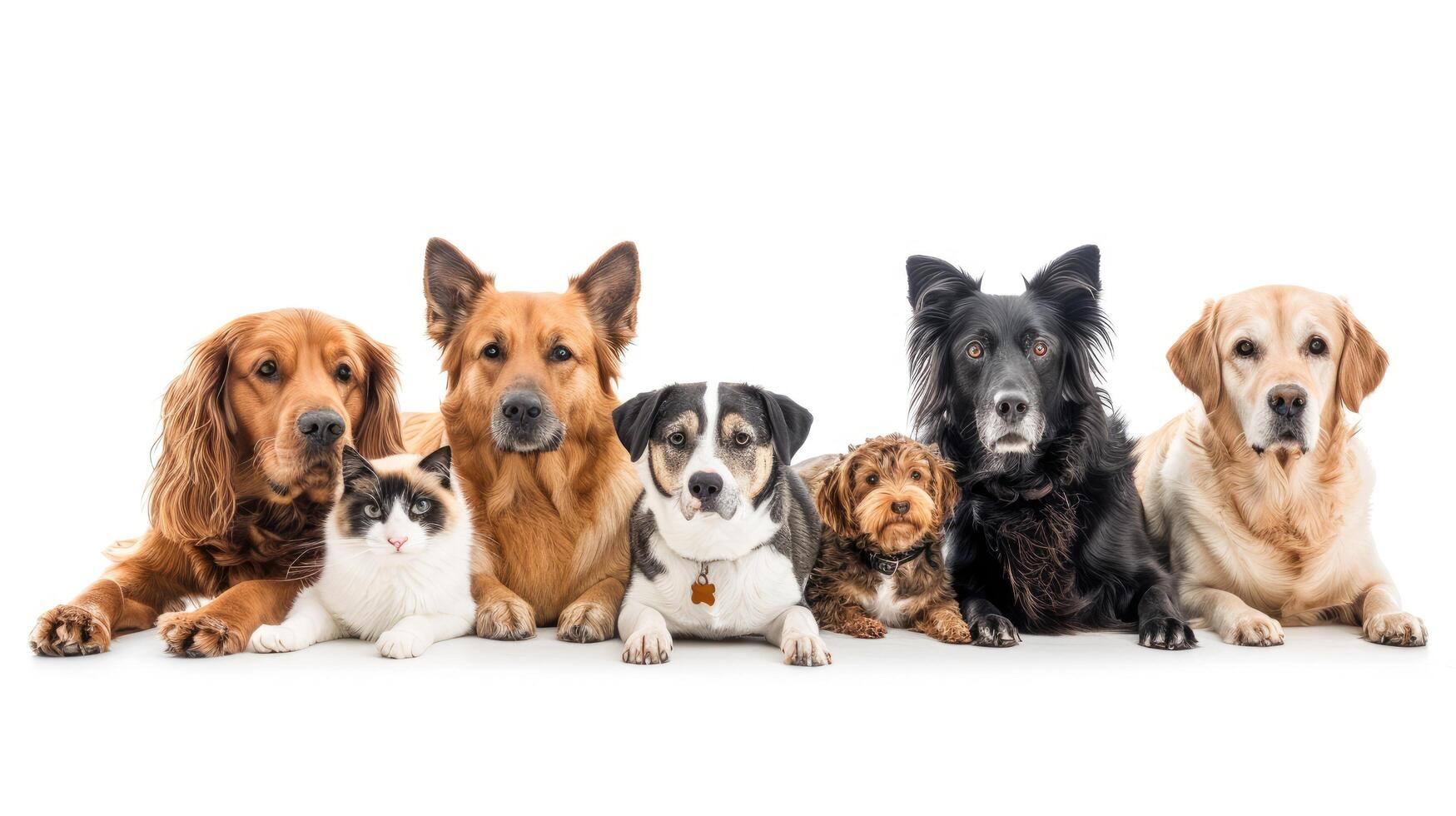 Dogs and Cats in Harmony photo