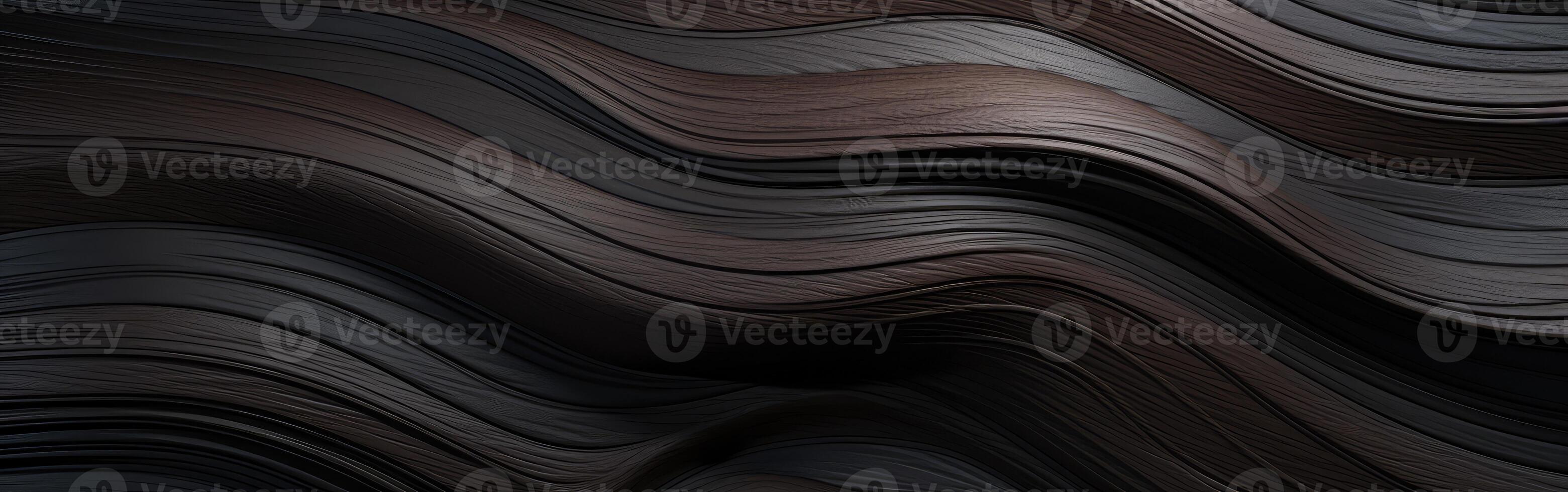Monochrome Abstract Wavy Lines photo