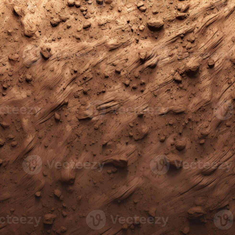 Close-Up of Dirt Surface With Small Rocks photo