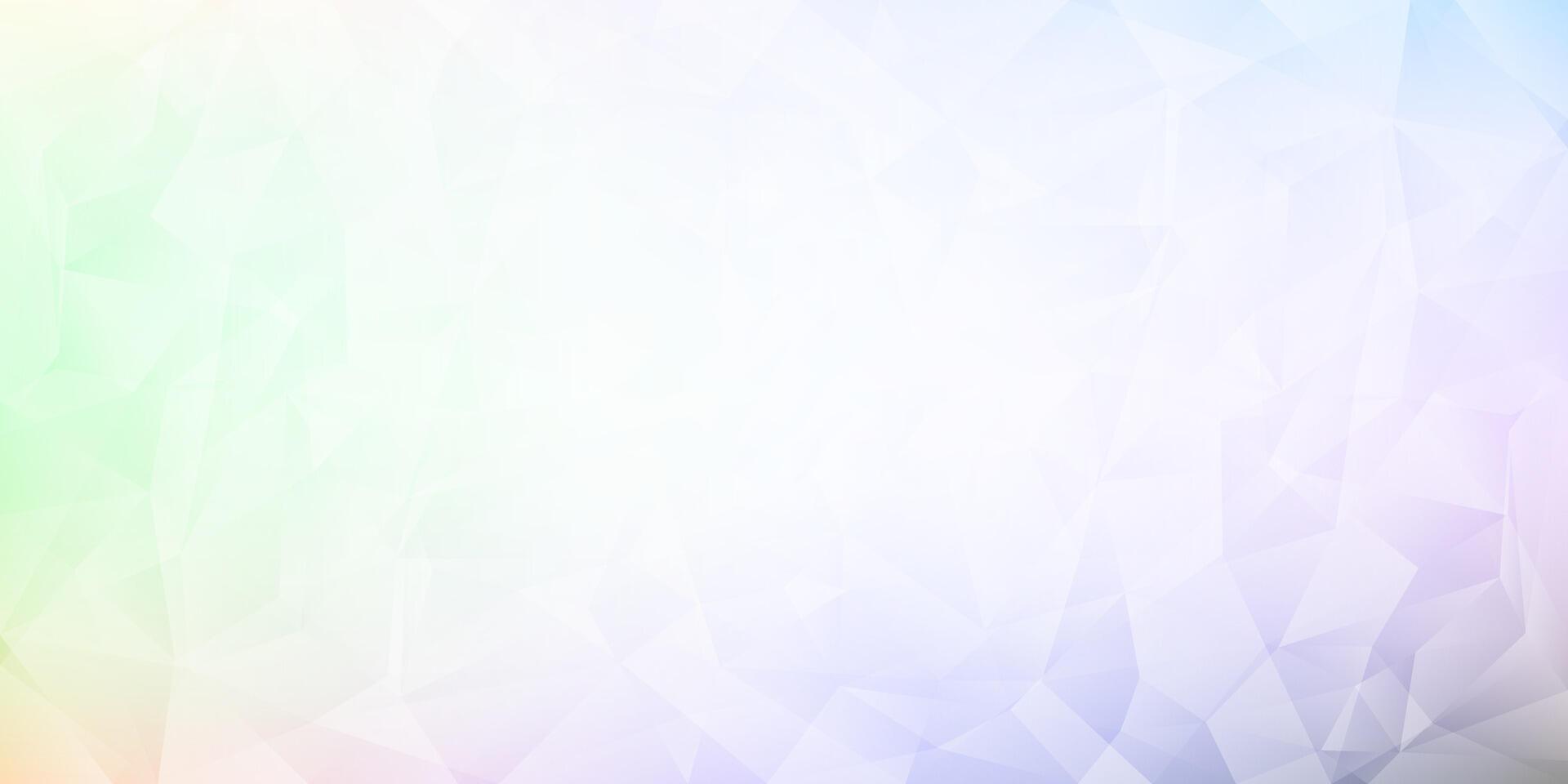 modern glowing colorful polygon pattern background vector