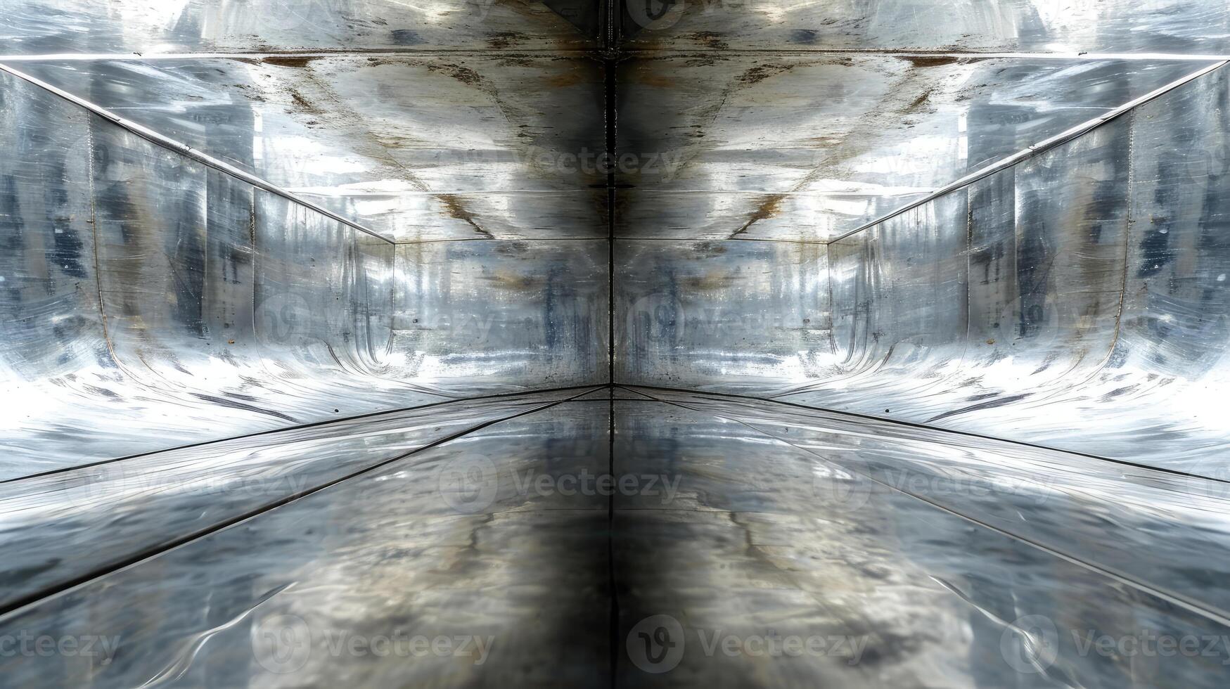 Abstract Photo of a Tunnel in a Building