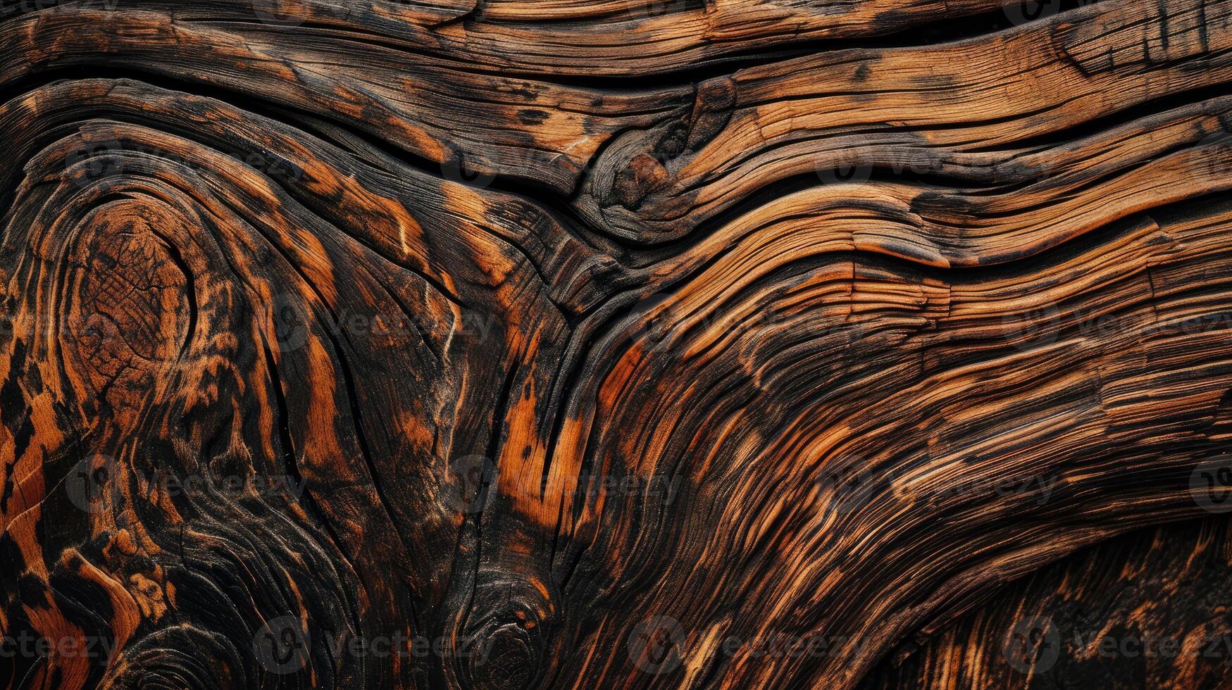 Intricate Pattern on Close-up Tree Trunk photo