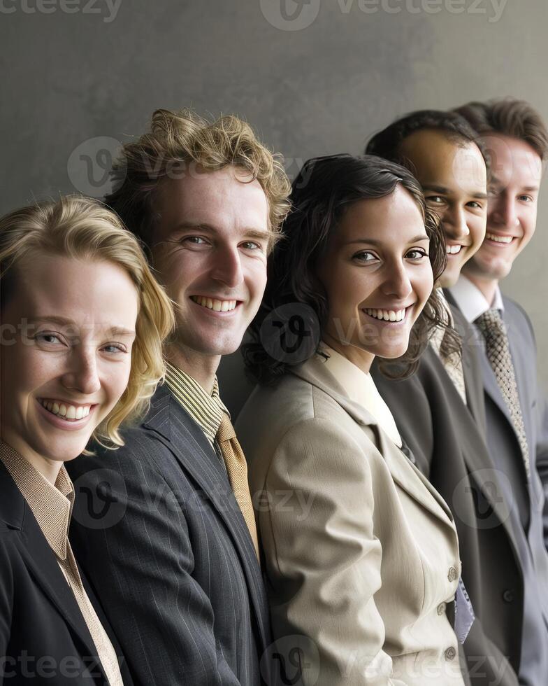 Group of People Standing Together photo