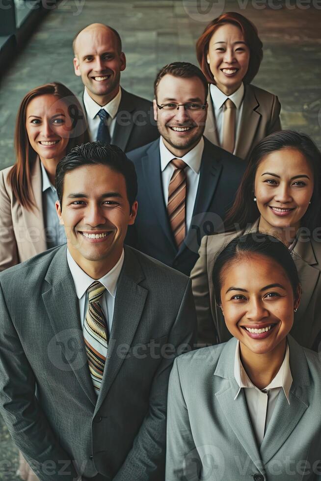 Businesspeople in Suits and Ties photo