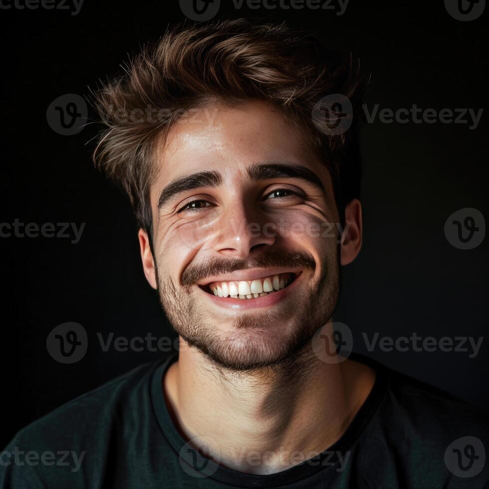 Smiling Man With Goatee photo