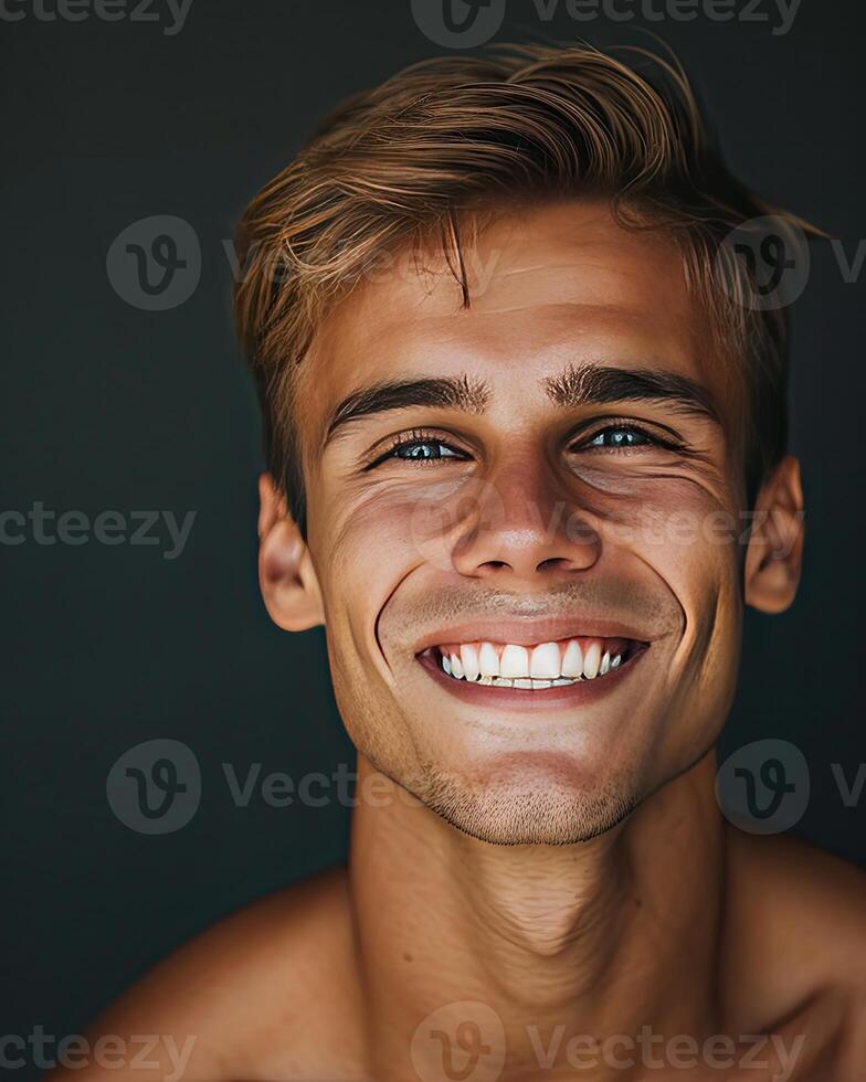 Smiling Man Portrait photo