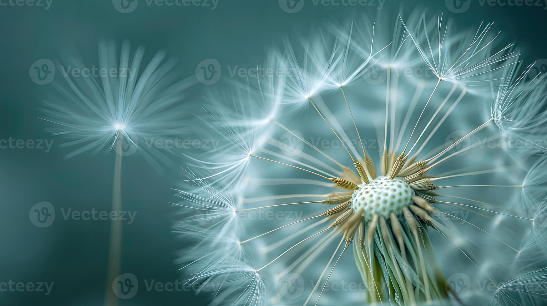 Dandelion Blowing in the Wind photo