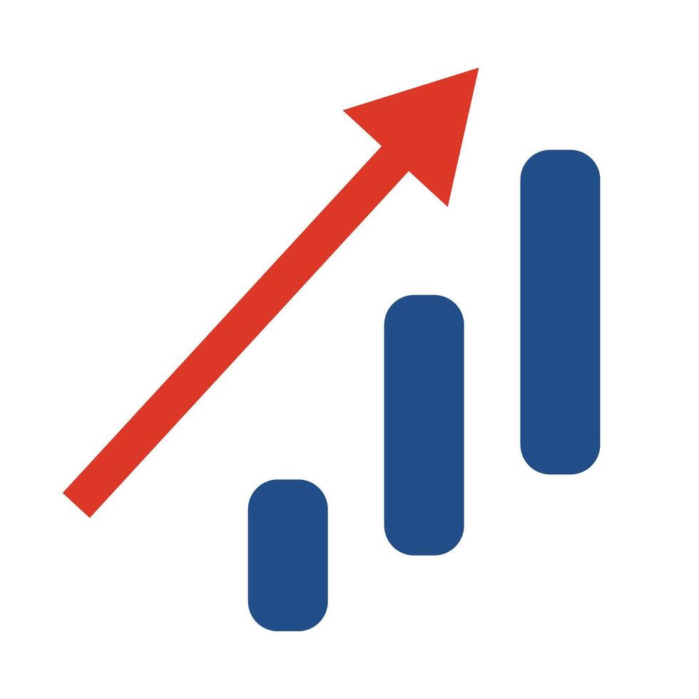 Icon set for bar charts and charts. vector