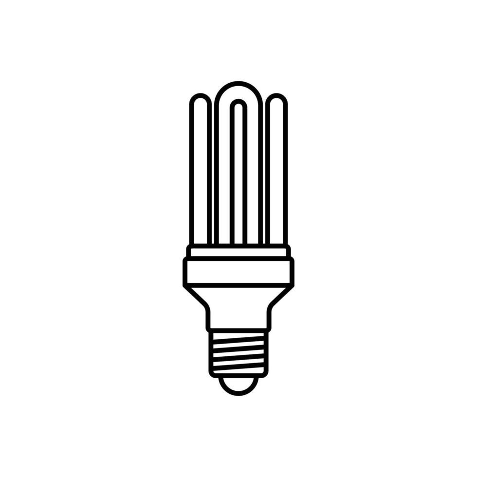 Light bulbs. Bulb icon vector