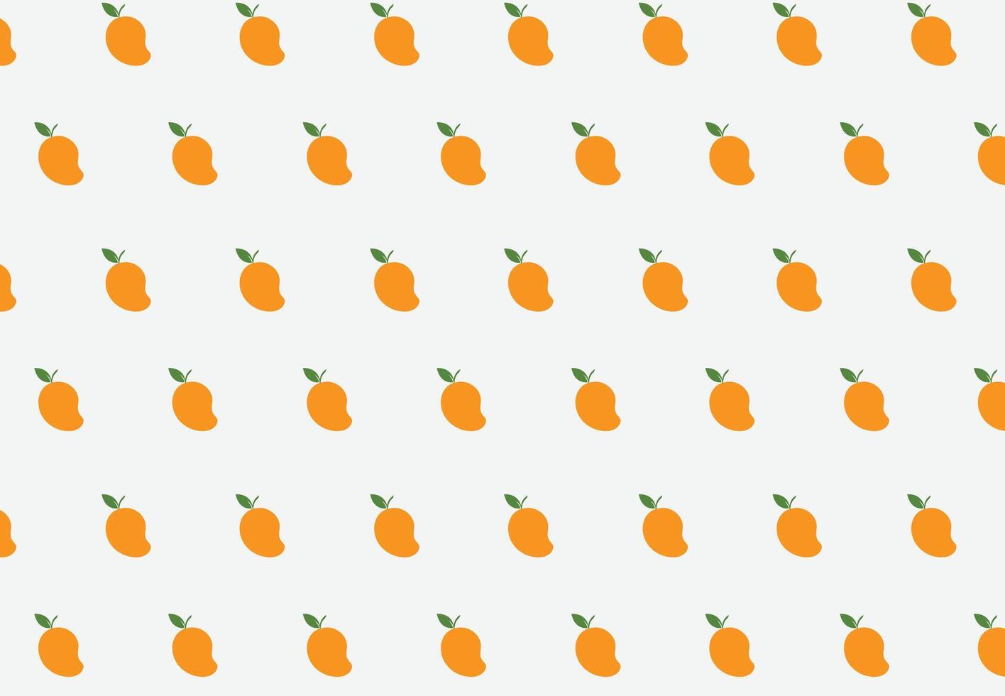 minimal Mango icon pattern design vector