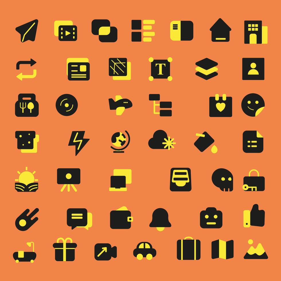 Mobile uiux Apps vector