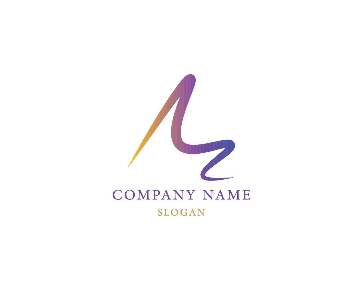 Flat design m logo template vector