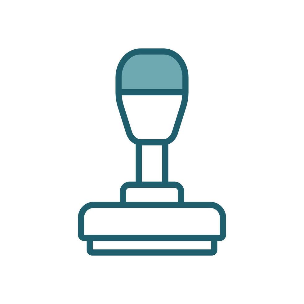stamp icon design template simple and clean vector
