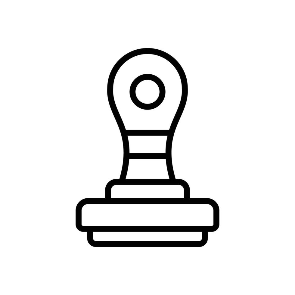 stamp icon design template simple and clean vector