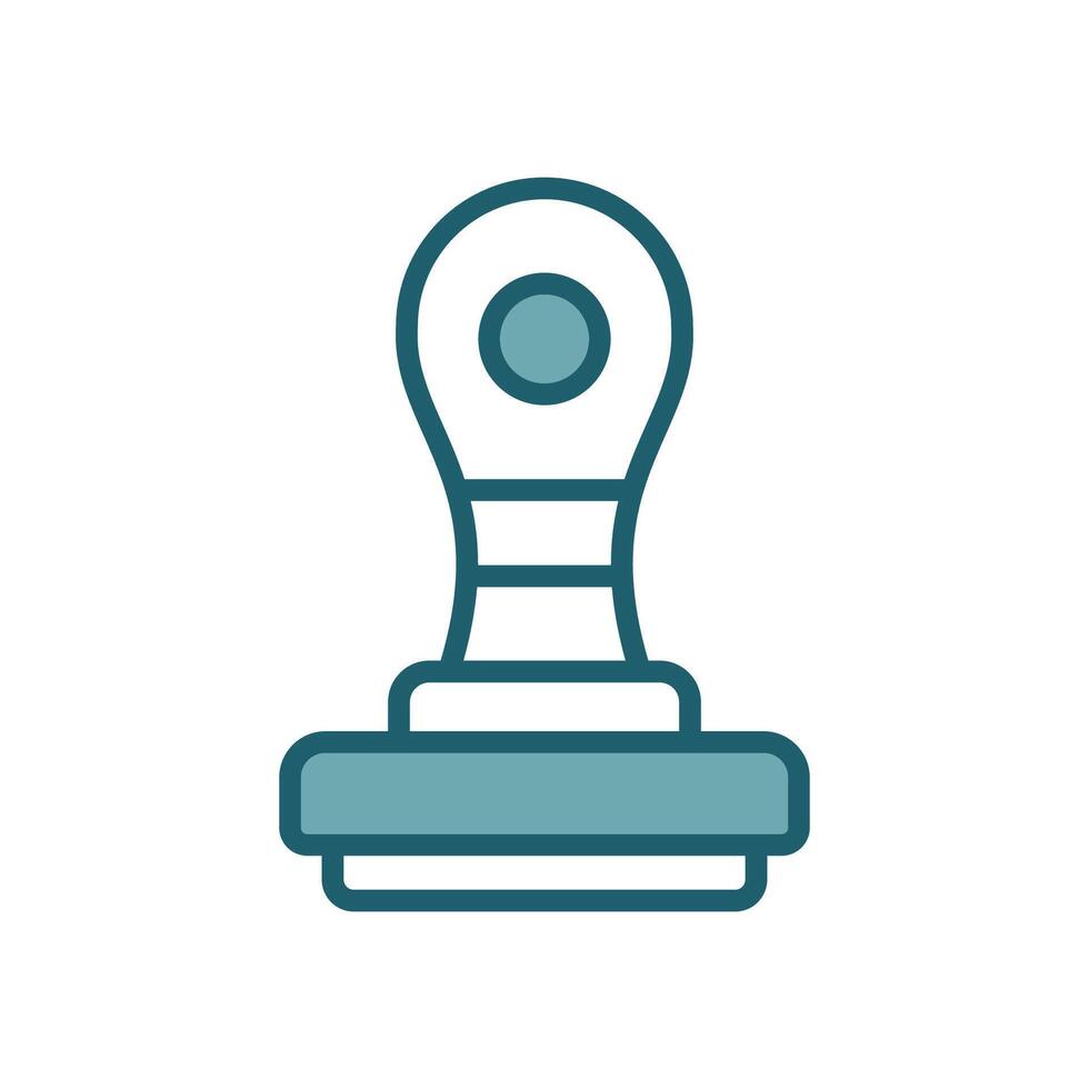 stamp icon design template simple and clean vector