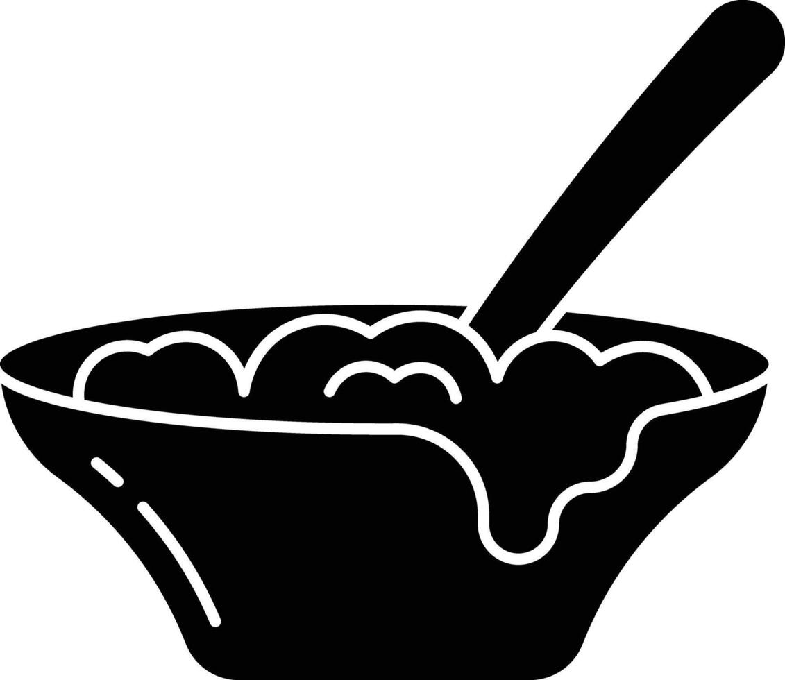 millet poddridge solid glyph illustration vector