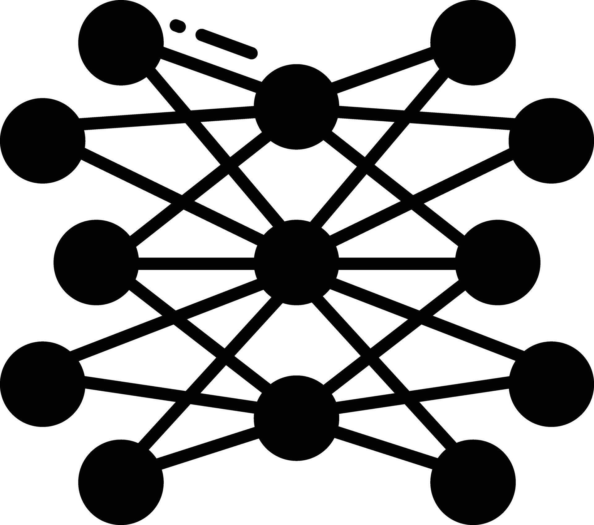 Network connection solid glyph illustration 48260708 Vector Art at Vecteezy
