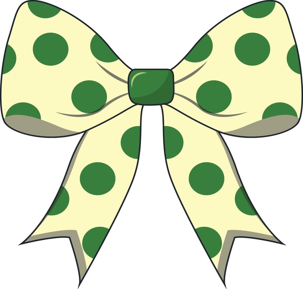 Happy St. Patrick's Day Sticker. with Trendy Cartoon Design. vector