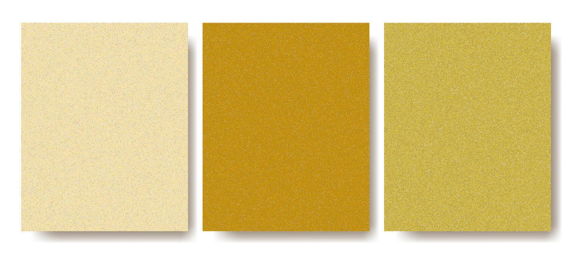 Elegant Golden Glitter Texture on Paper.Luxury golden noise and dots for invitations, greeting and wedding cards, packaging, awards background vector