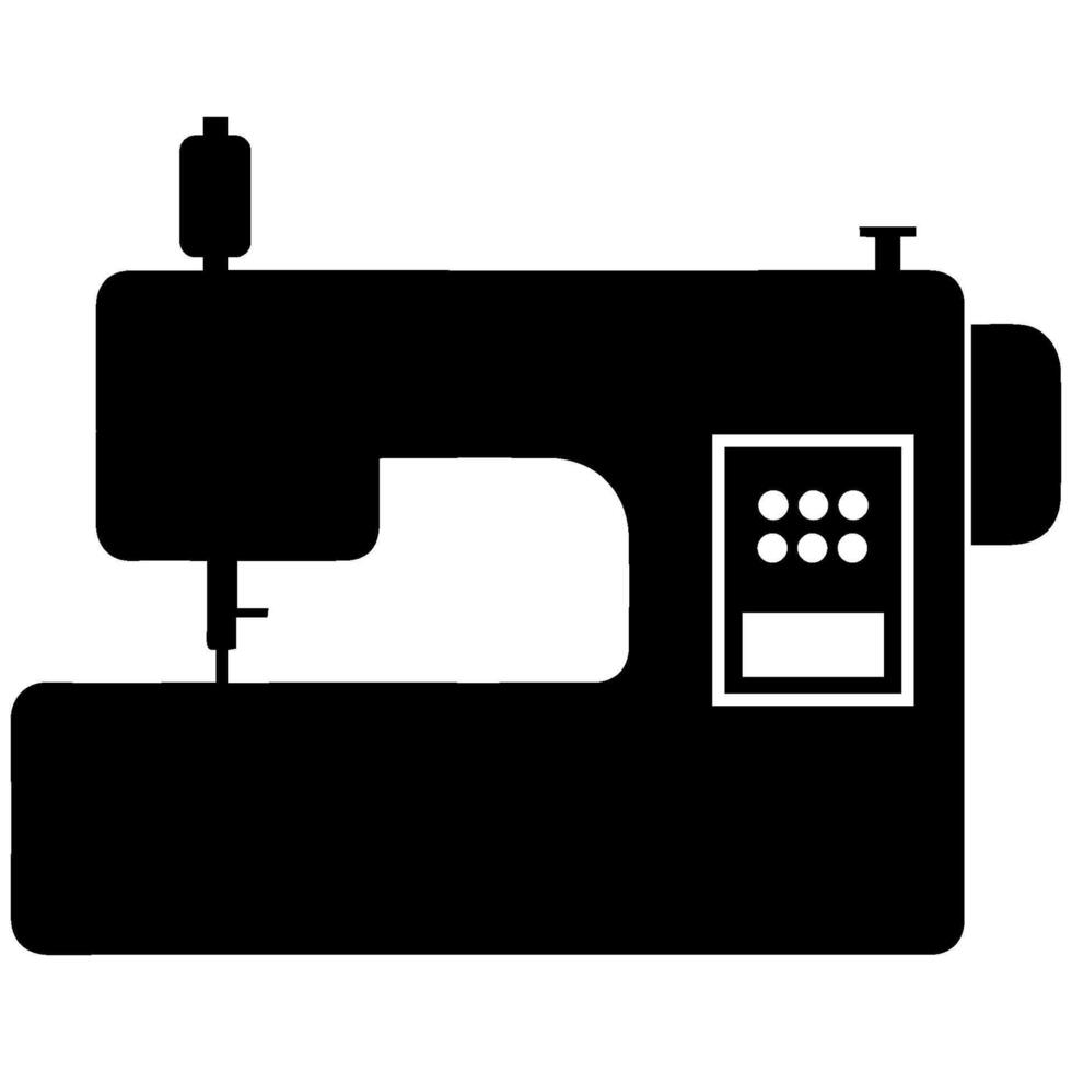 sewing machine icon vectors illustration symbol design