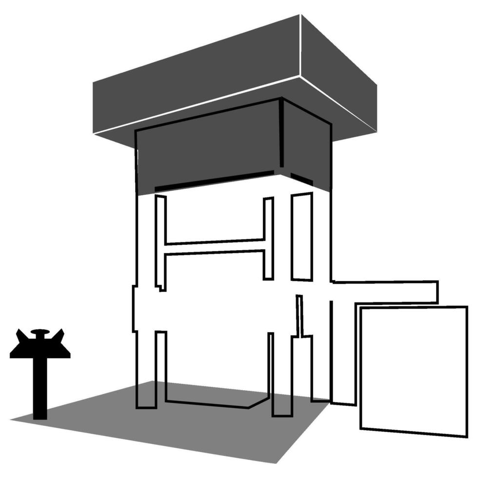 pressing machine icon vectors illustration symbol design