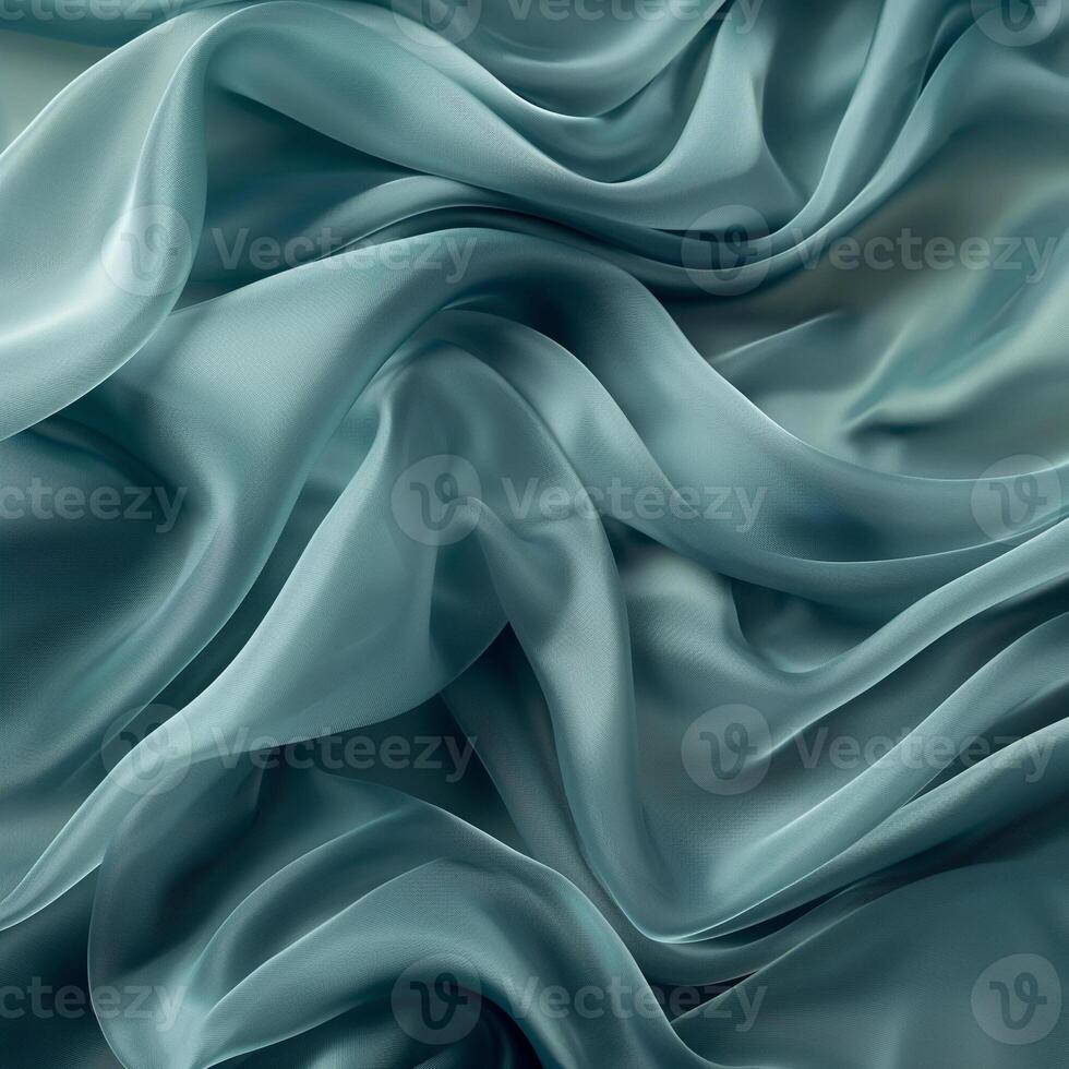 Flowing waves of fabric, gently undulating and rippling, with a soft, silk-like texture background photo
