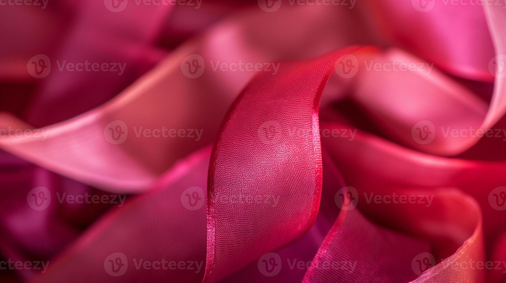 Bright gift wrapping ribbon for celebrating closeup background texture photo