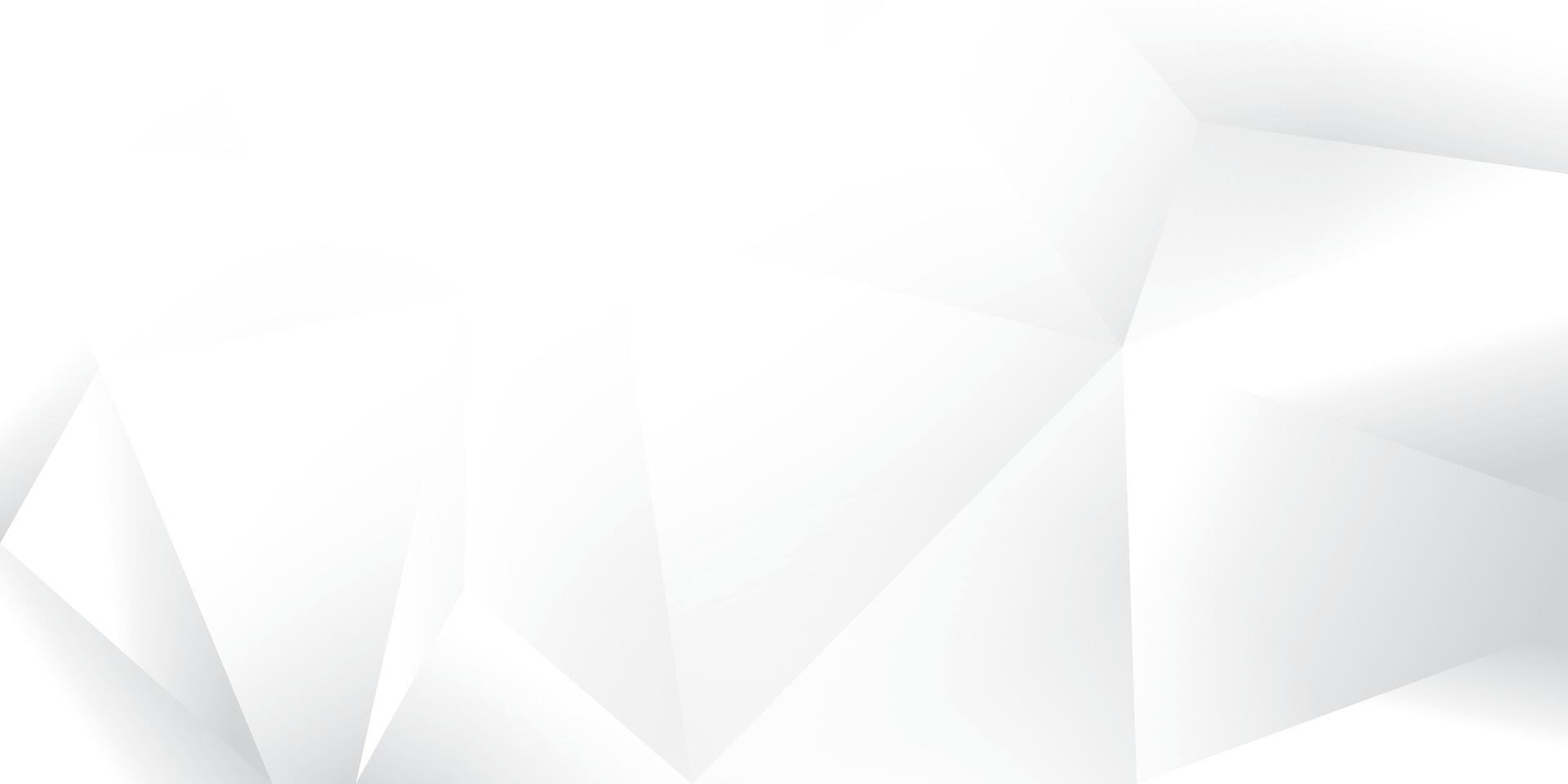 Abstract white and gray color, modern design stripes background with low poly pattern. illustration. vector