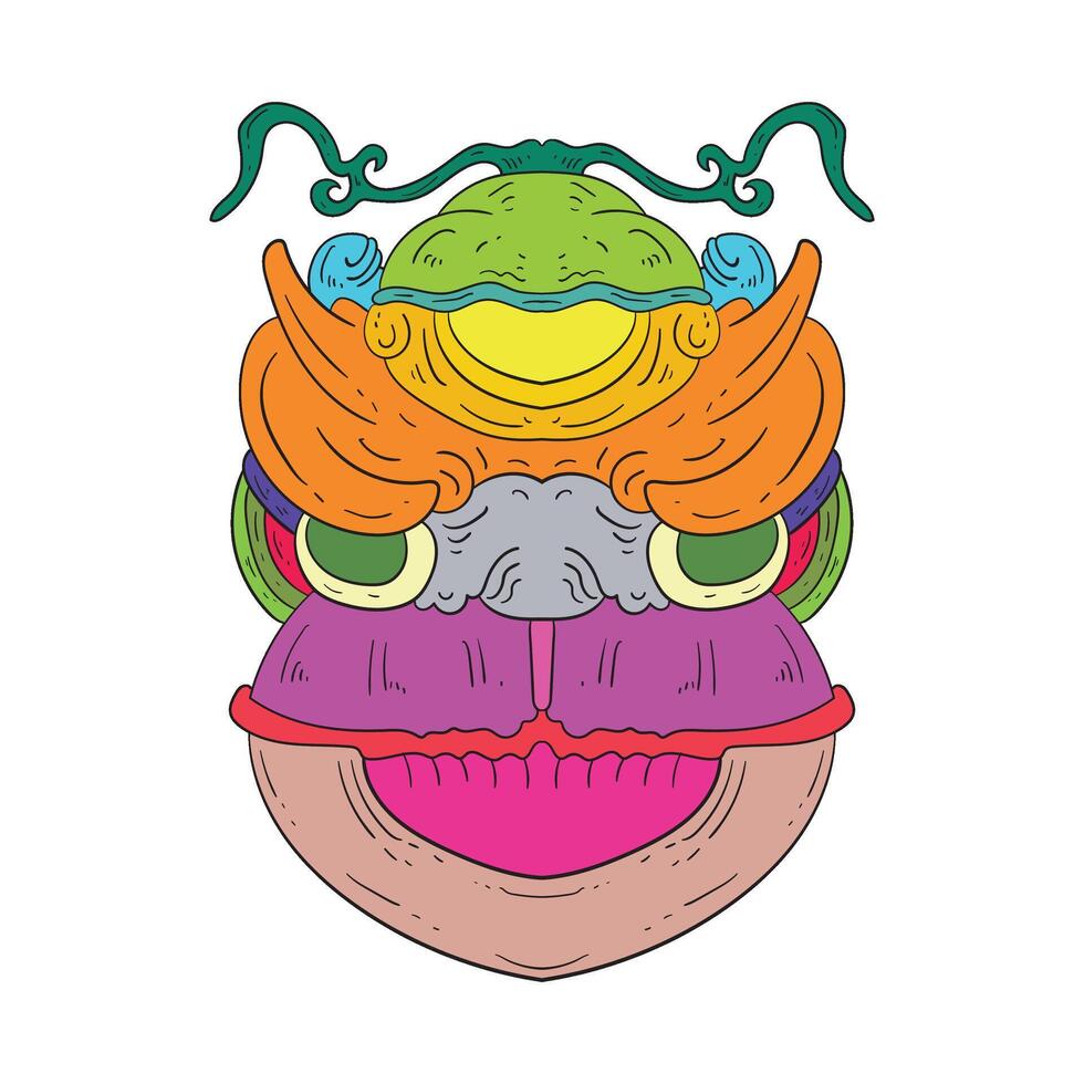 psychedelic doodles for your designs vector