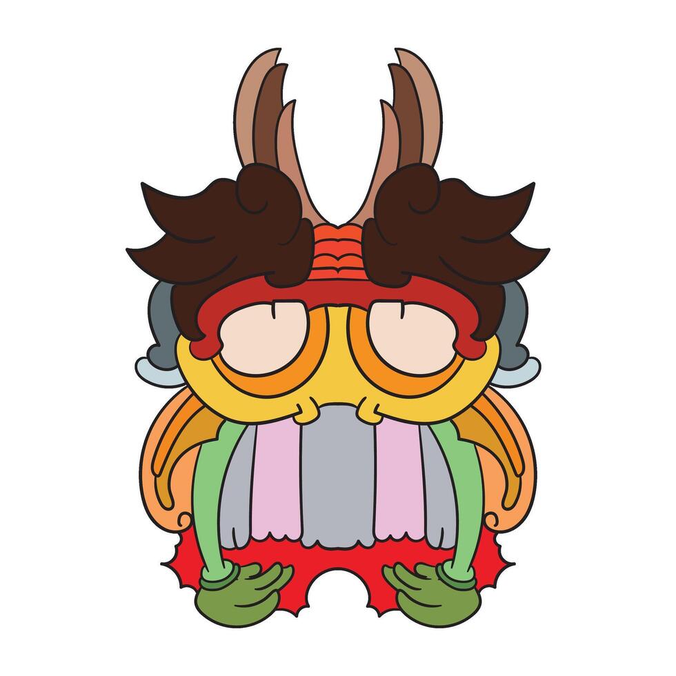psychedelic doodles for your designs vector