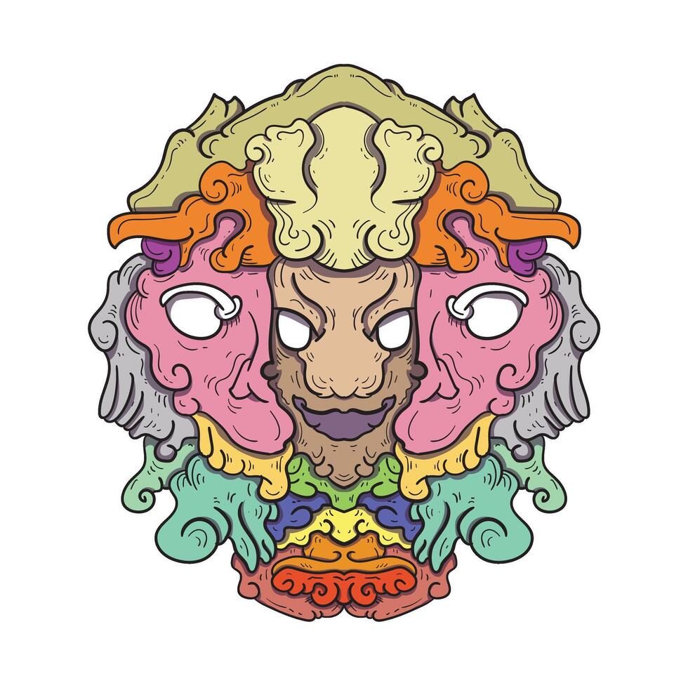 psychedelic doodles for your designs vector