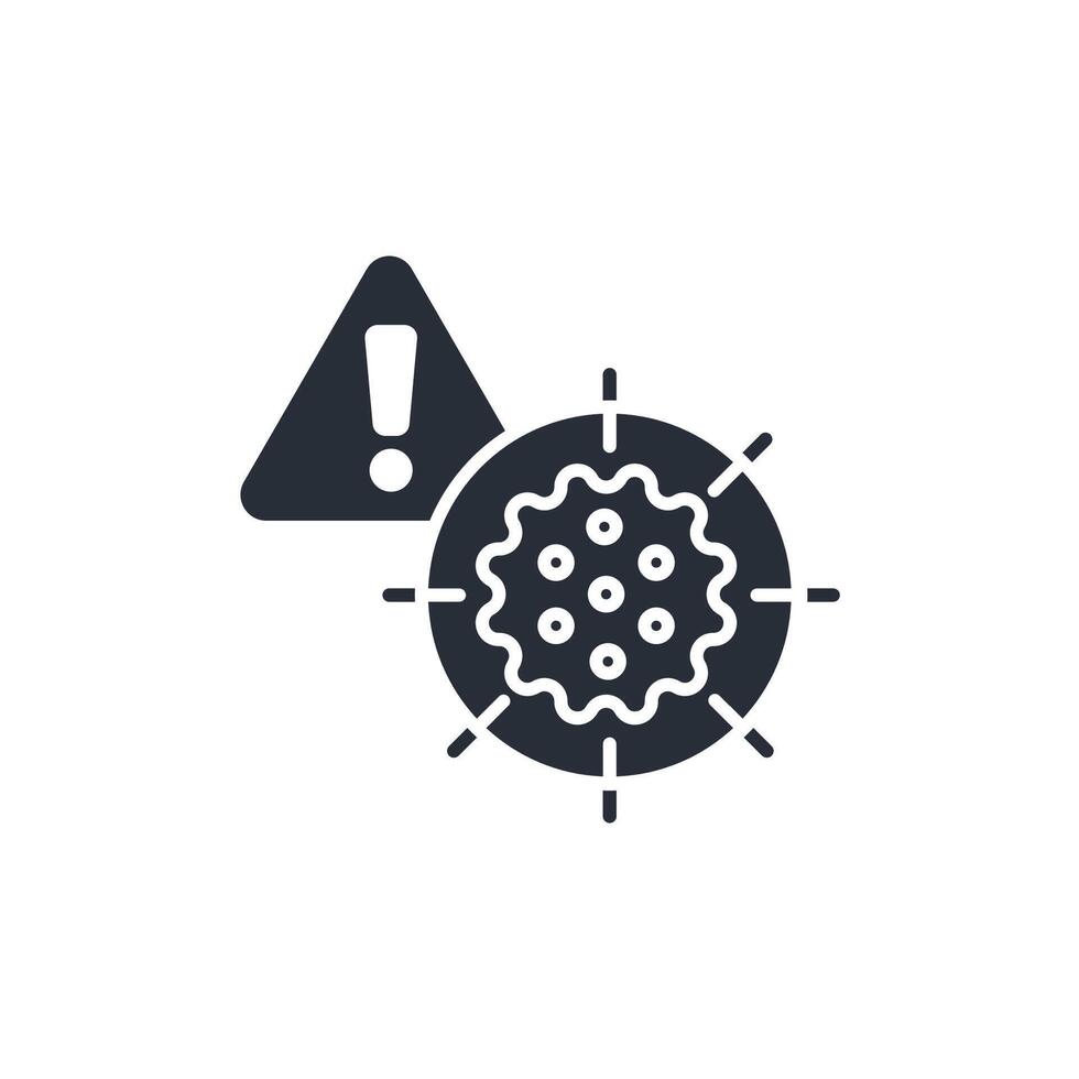 Cancer icon. .Editable stroke.linear style sign for use web design,logo.Symbol illustration. vector